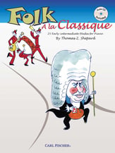 Folk a La Classique piano sheet music cover